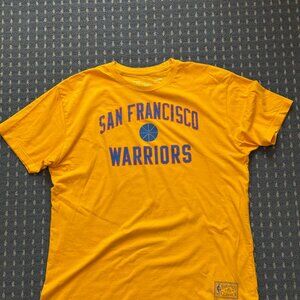 Mitchell & Ness San Francisco Warriors Tee GSW Golden State Warriors